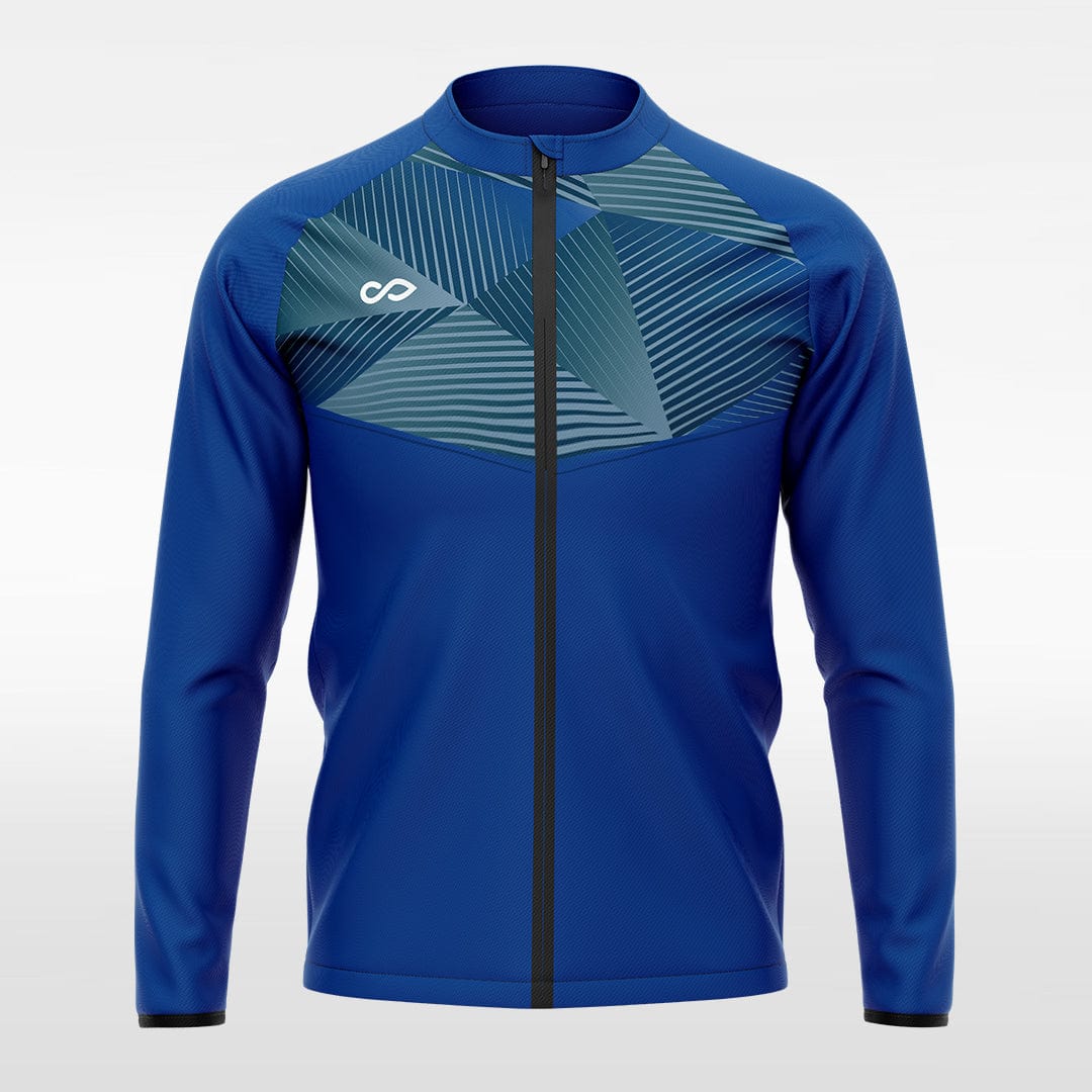 Poseidon - Customized Men's Sublimated Full-Zip Jacket