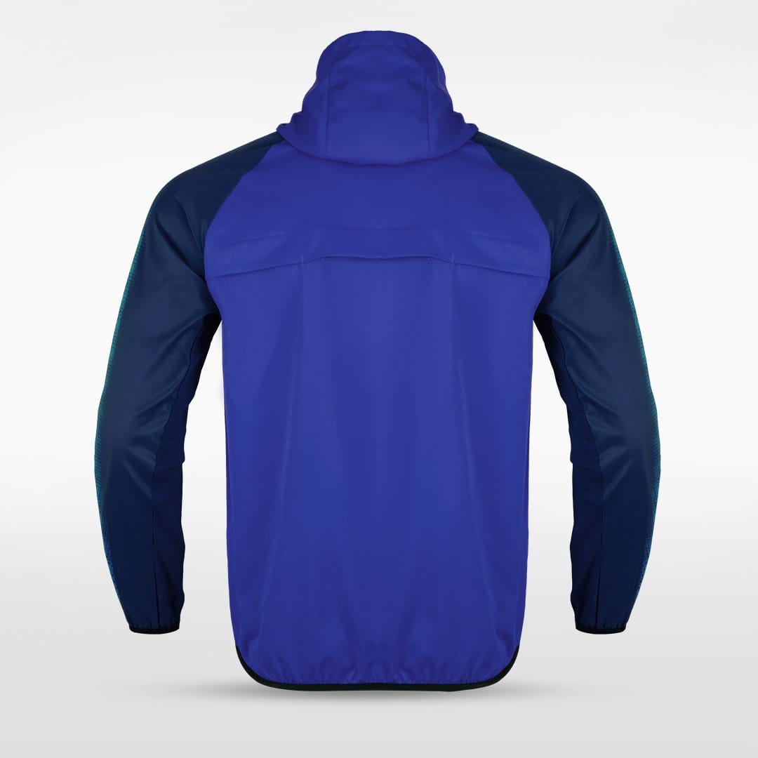 Embrace Radiance - Customized Men's Sublimated Full-Zip Waterproof