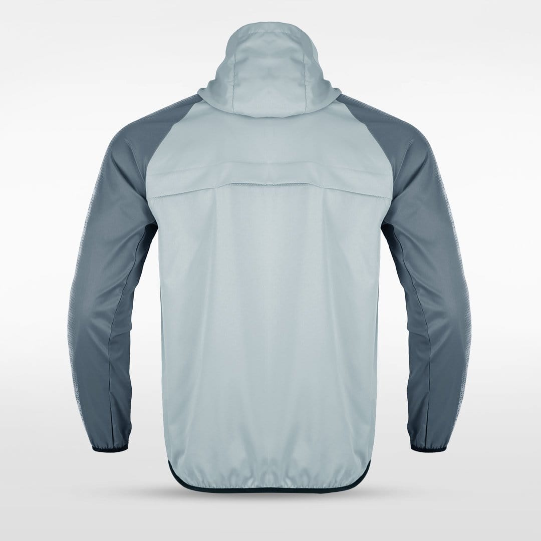 Embrace Radiance - Customized Men's Sublimated Full-Zip Waterproof
