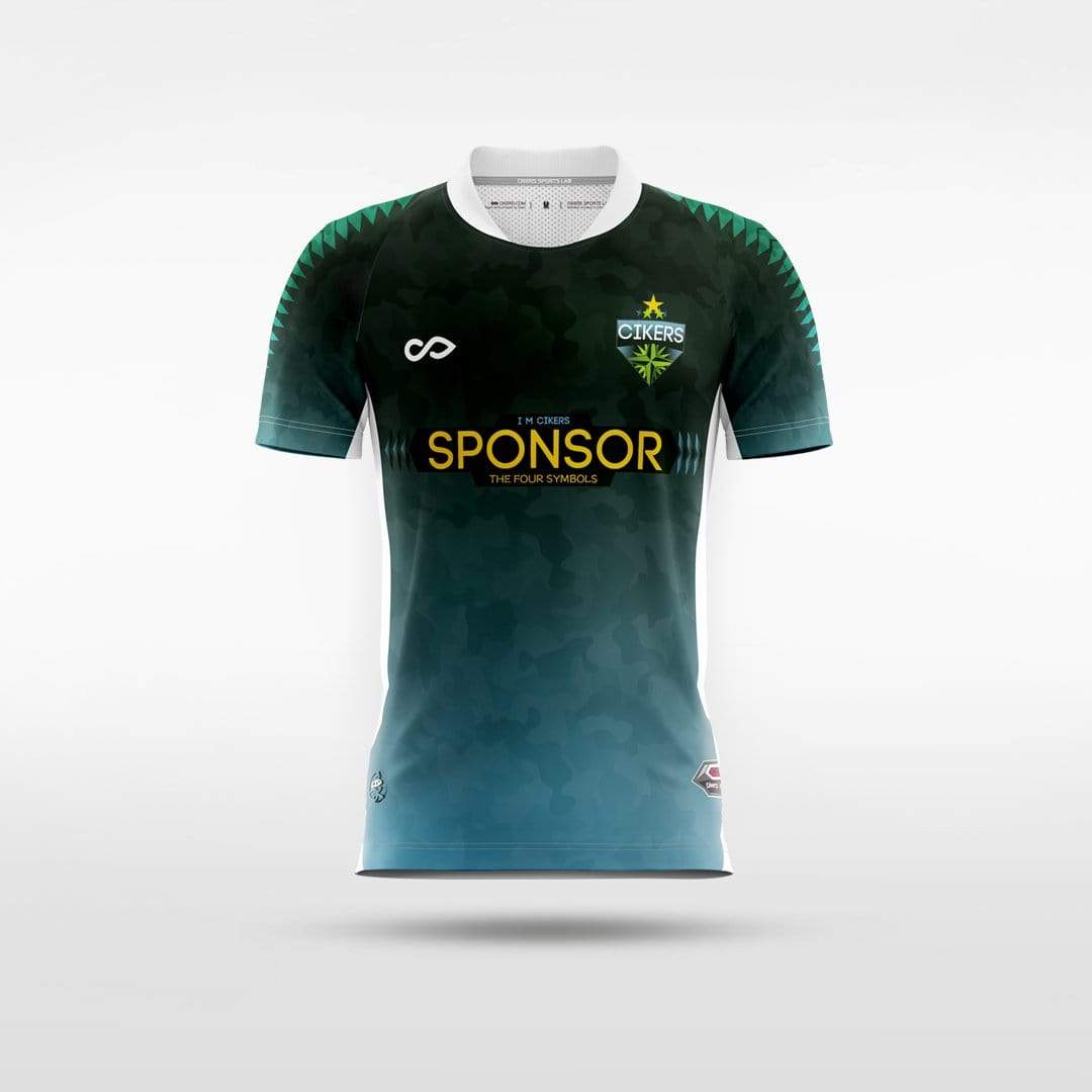 The Four Symbols - Customized Kid's Sublimated Soccer Jersey
