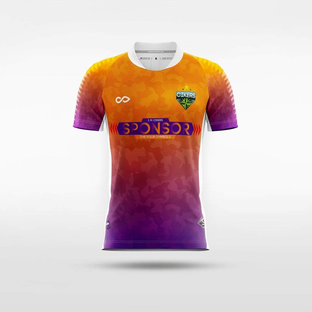 The Four Symbols - Customized Kid's Sublimated Soccer Jersey