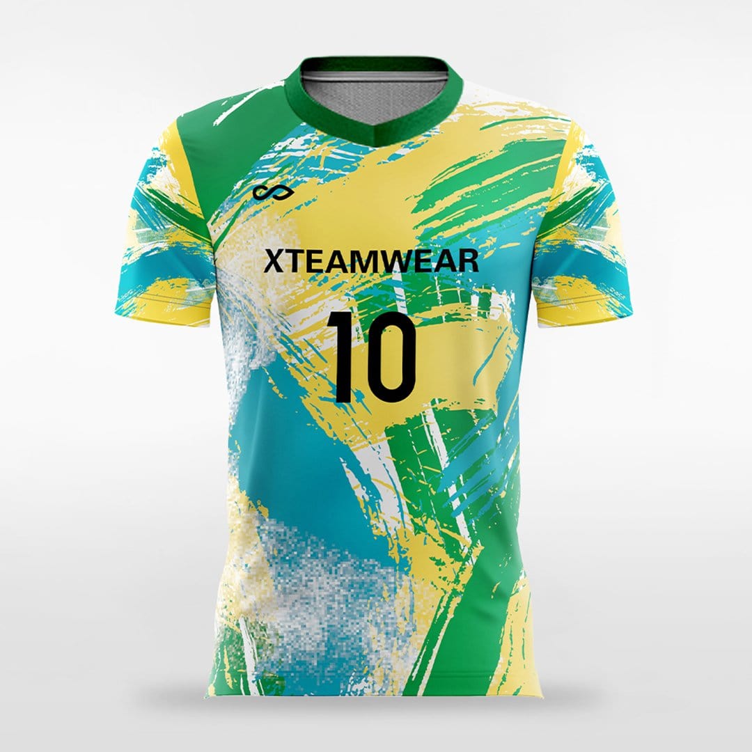 Pop Camouflage Ⅴ - Customized Men's Sublimated Soccer Jersey
