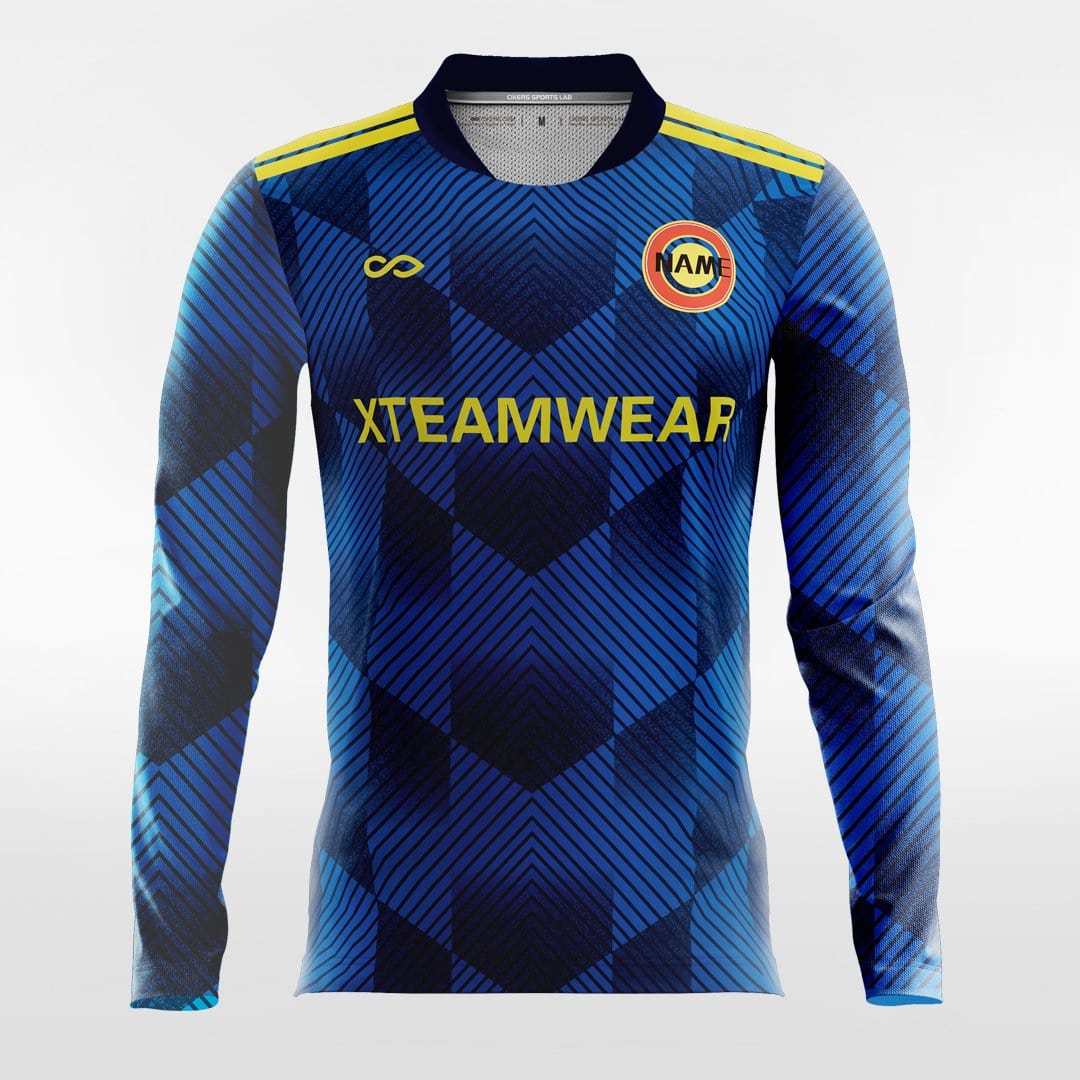 Graffiti - Customized Men's Sublimated Long Sleeve Soccer Jersey