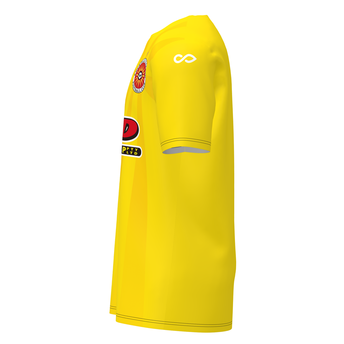 Rockdale Ilinden FC Yellow Training Jersey