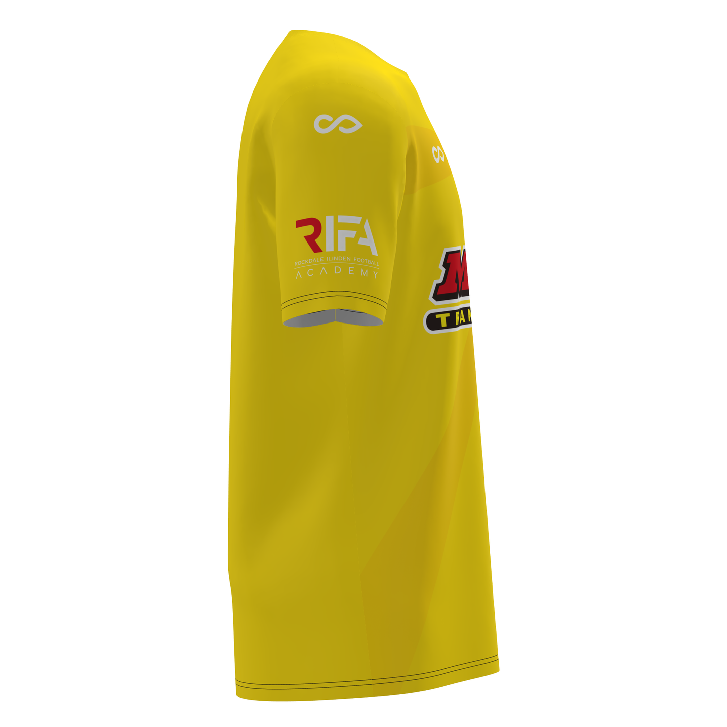 Rockdale Ilinden FC Yellow Training Jersey
