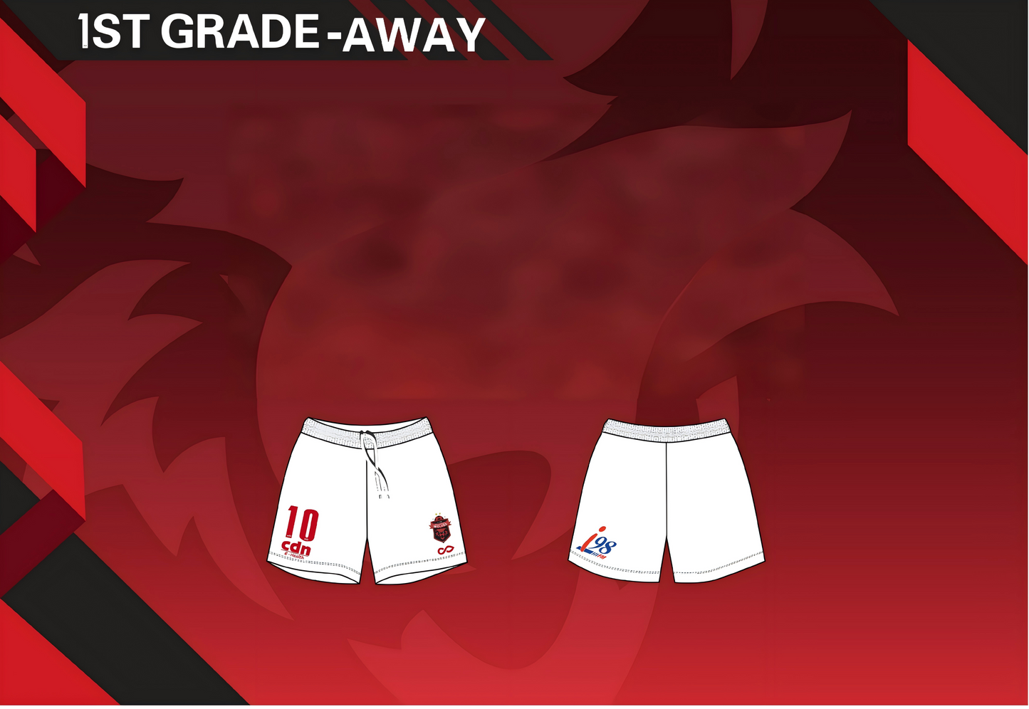 1ST GRADE - Away Shorts