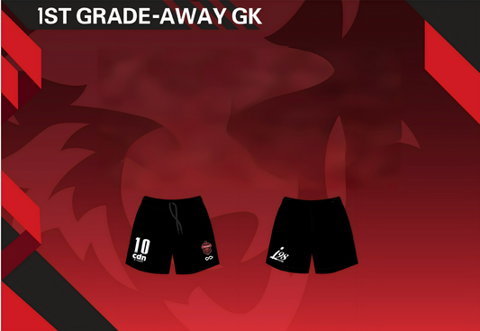 1ST GRADE - GK Away Shorts