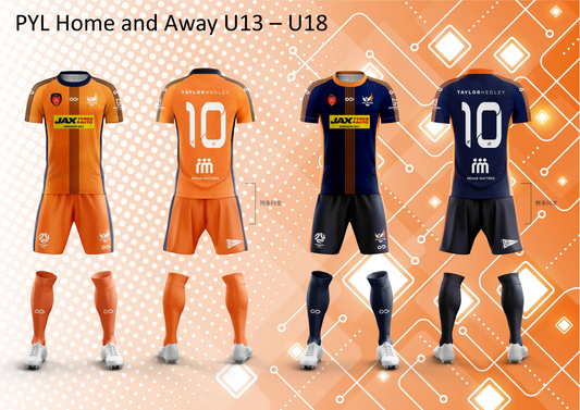 PYL Home and Away U13 - U18