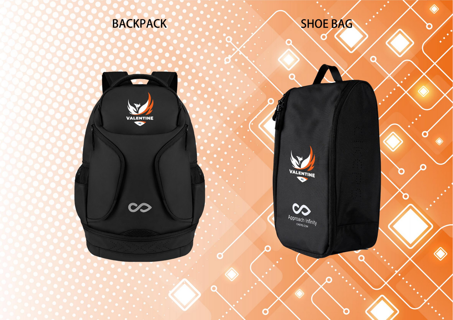 Backpack & Shoe Bag