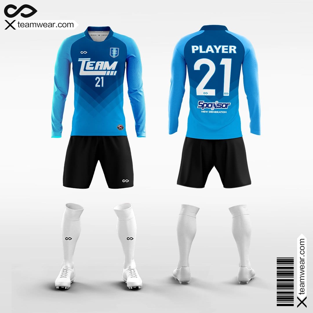 Continent - Men's Sublimated Long Sleeve Soccer Kit