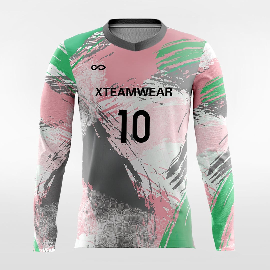 Pop Camouflage Ⅴ - Customized Men's Sublimated Long Sleeve Soccer Jersey