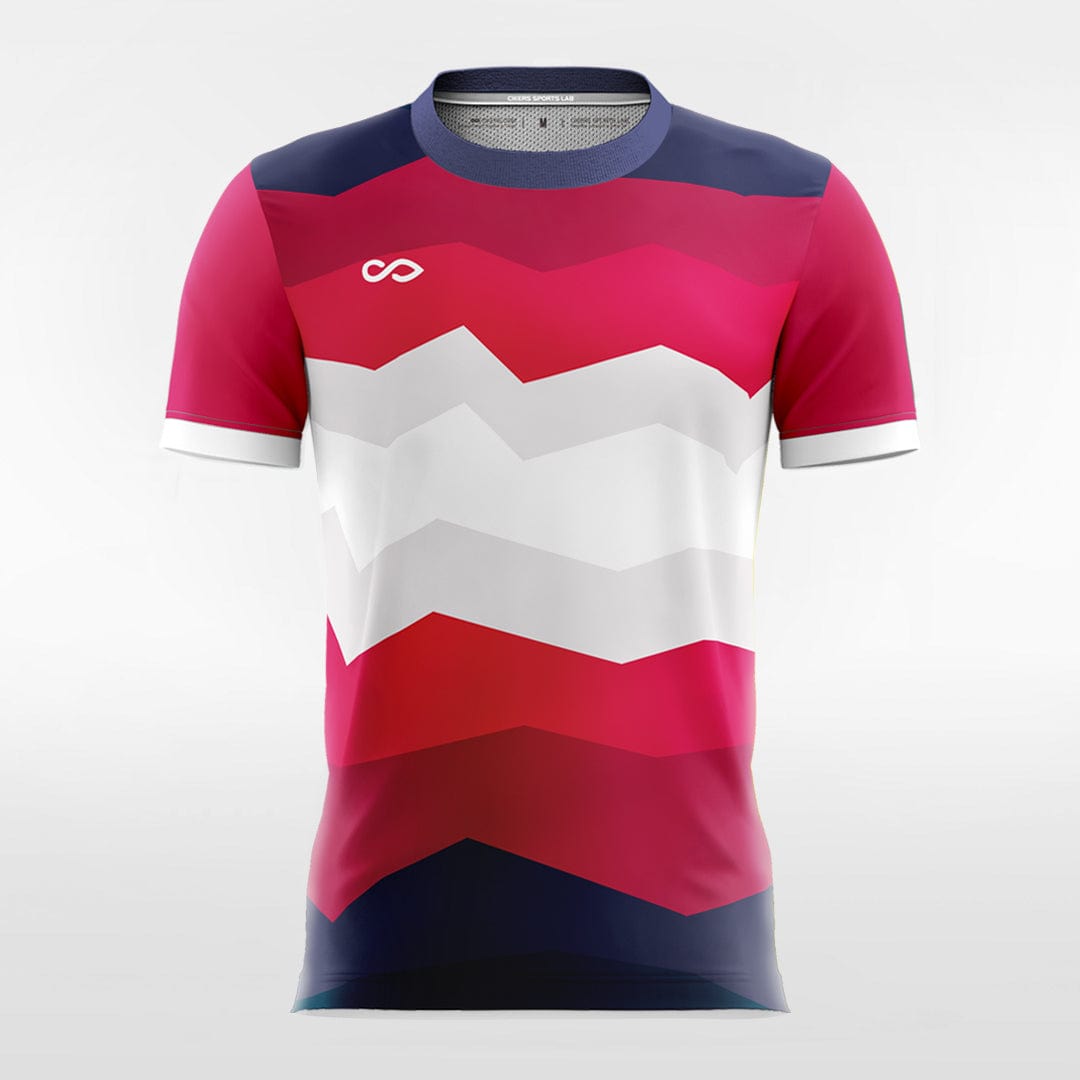 Submarine Volcano - Customized Men's Sublimated Soccer Jersey