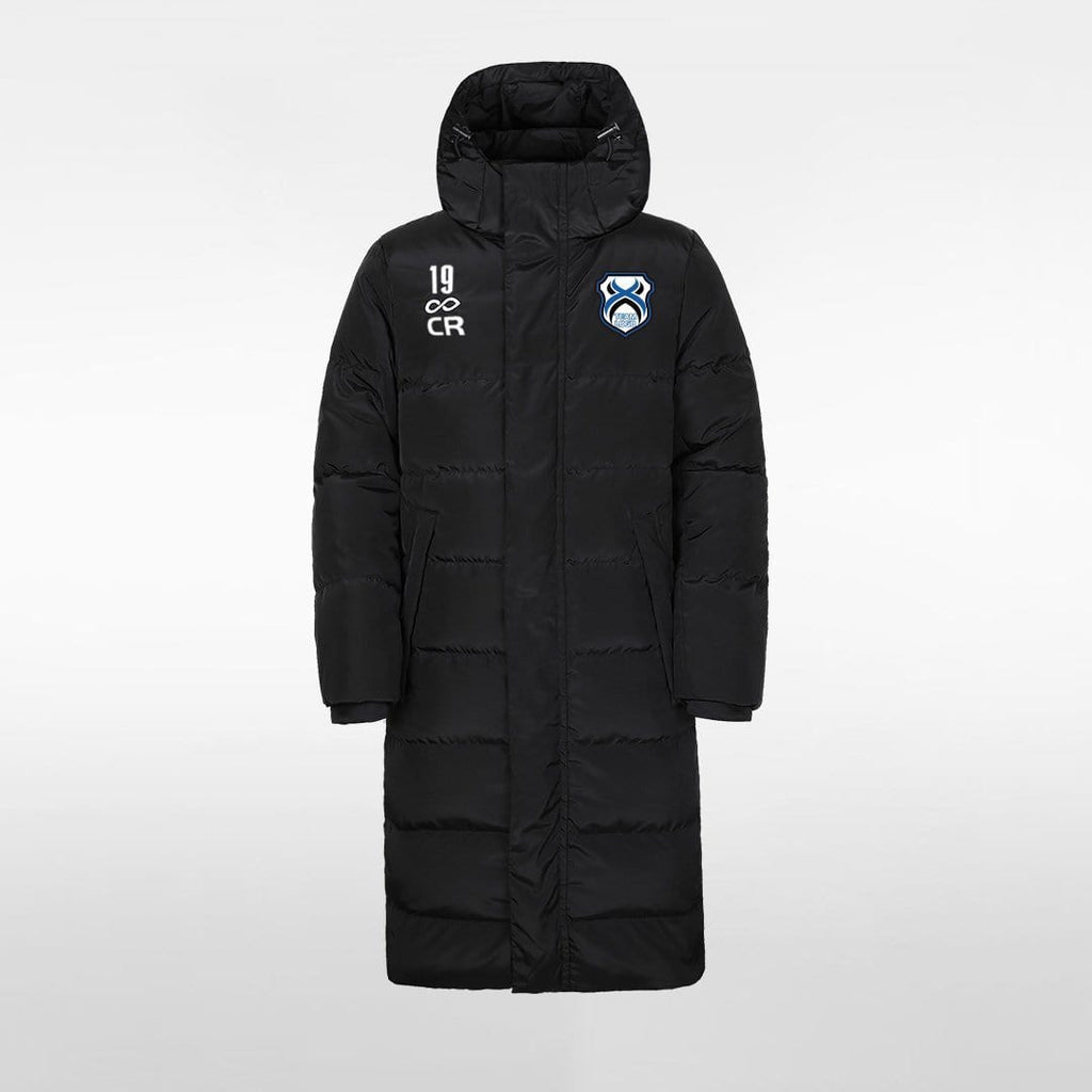 Artificial Intelligence Kids Long Puffer Jacket