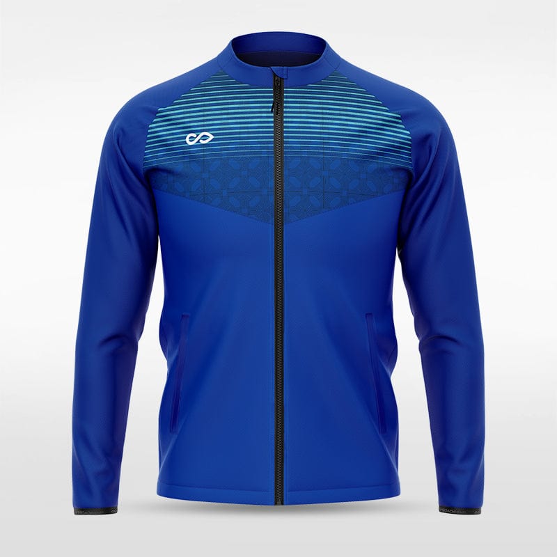 Historic Greek - Customized Men's Sublimated Full-Zip Jacket