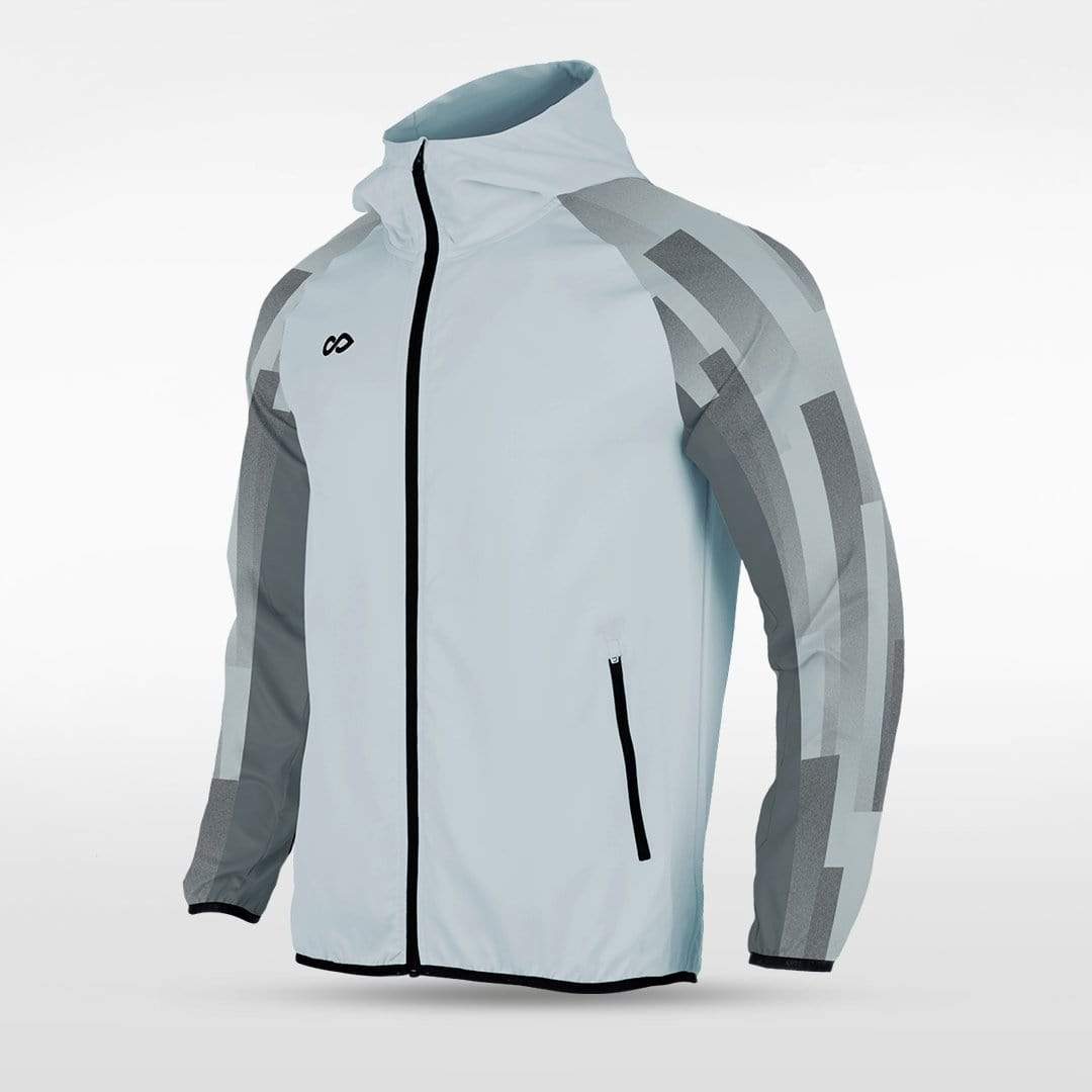 Embrace Urban Forest - Customized Men's Sublimated Full-Zip Waterproof