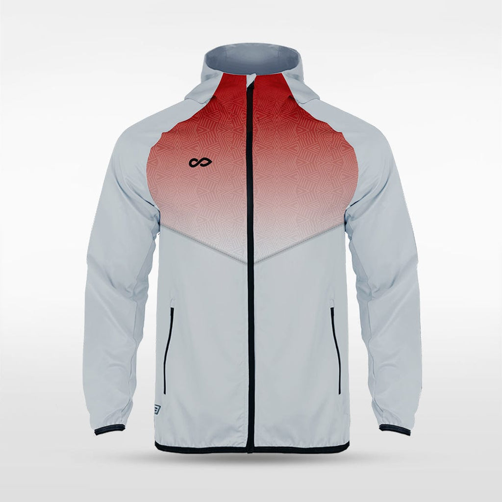 Historic Maya - Customized Men's Sublimated Full-Zip Waterproof