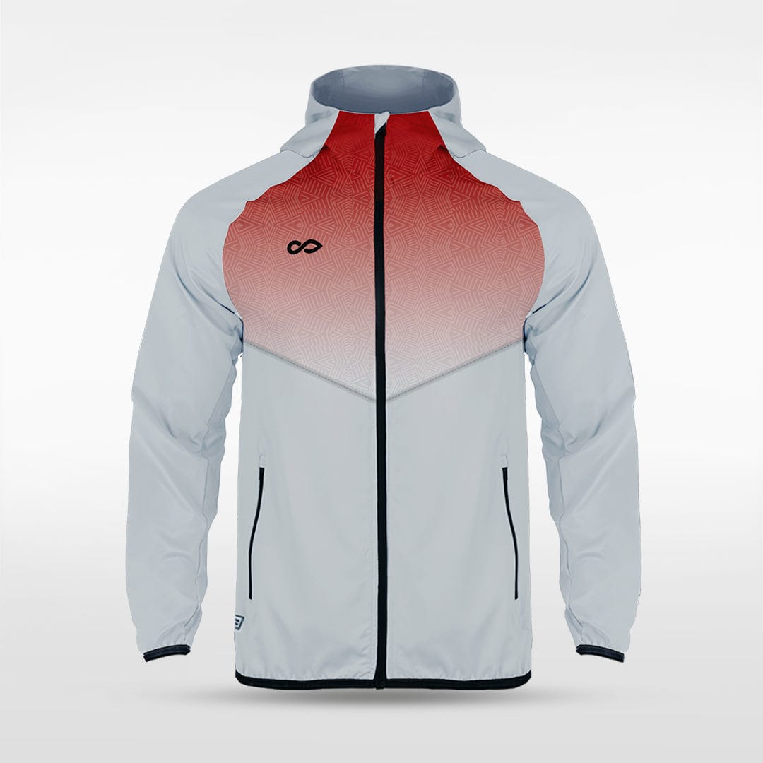 Historic Maya - Customized Men's Sublimated Full-Zip Waterproof