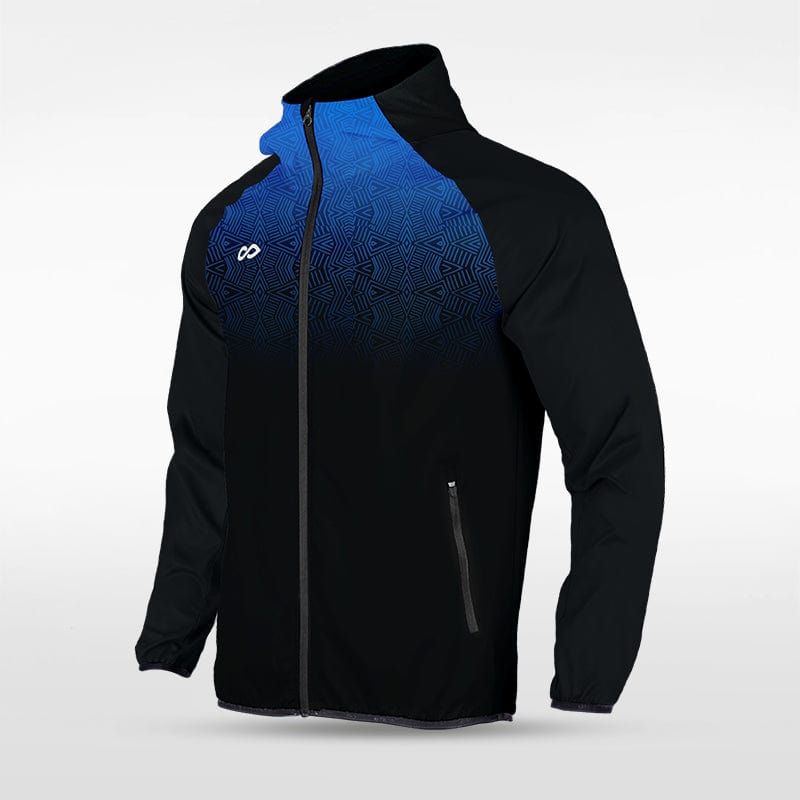 Historic Maya - Customized Men's Sublimated Full-Zip Waterproof