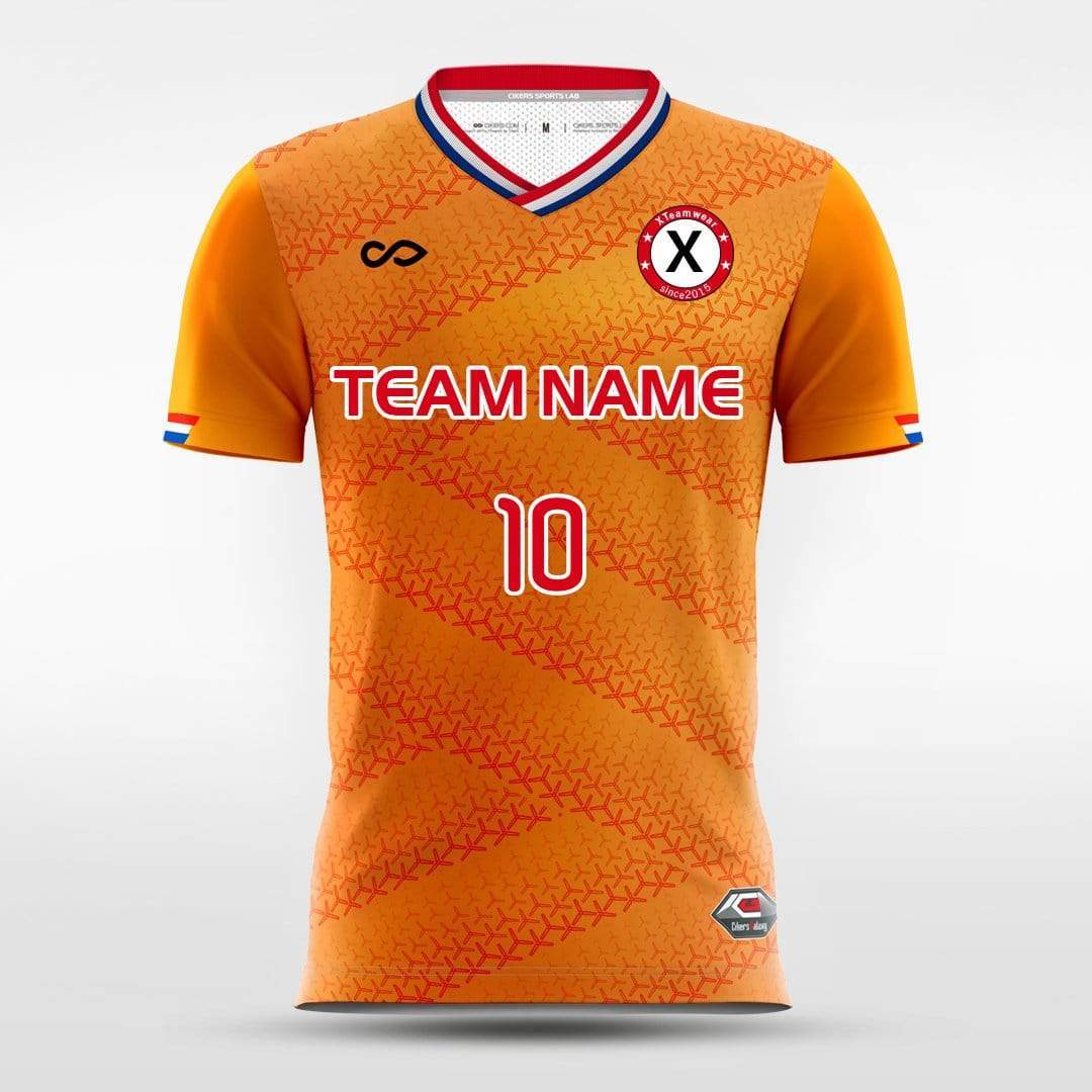 Team Netherlands - Customized Men's Sublimated Soccer Jersey