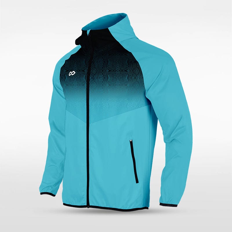 Historic Maya - Customized Men's Sublimated Full-Zip Waterproof