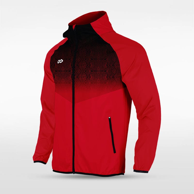 Historic Maya - Customized Men's Sublimated Full-Zip Waterproof