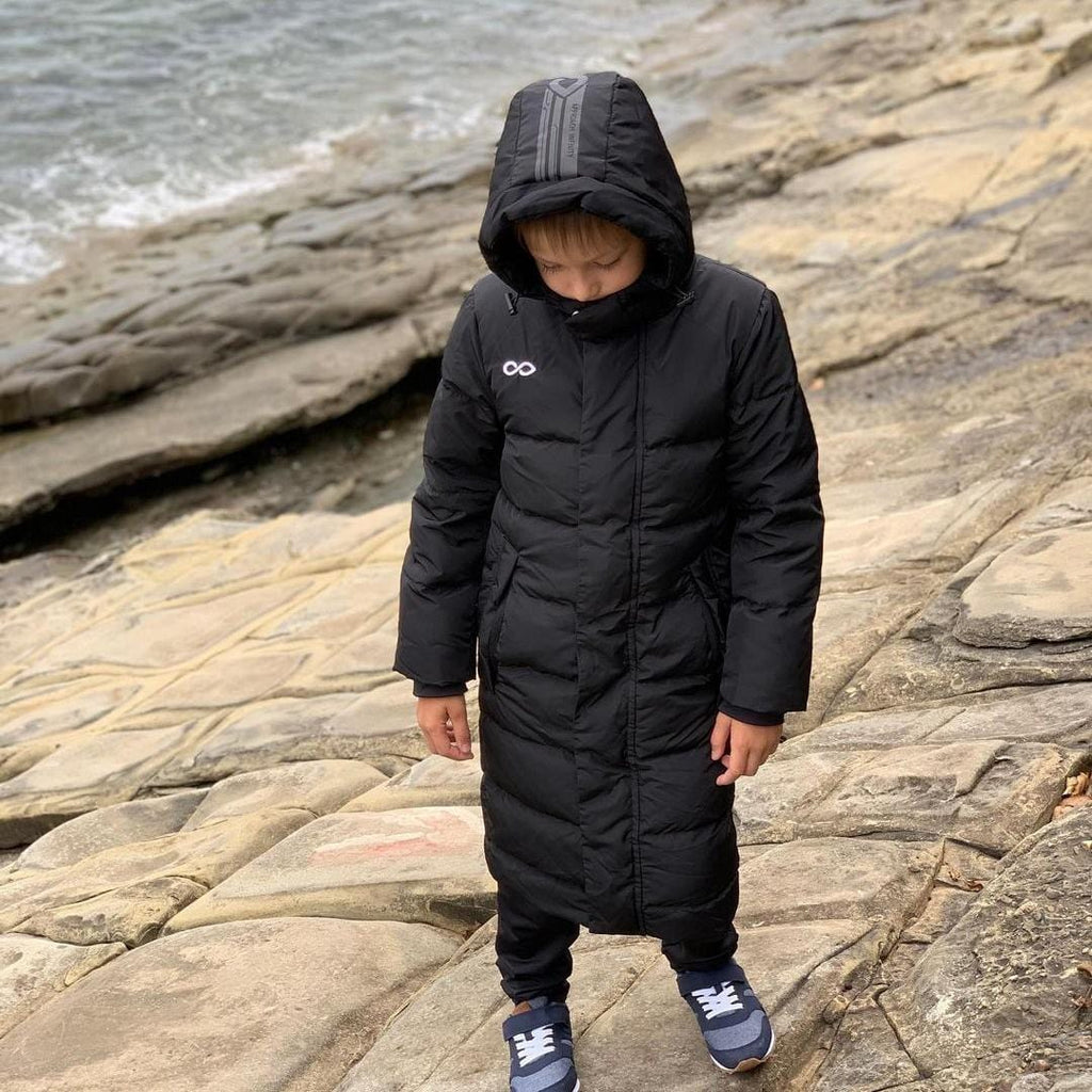 Artificial Intelligence Kids Long Puffer Jacket