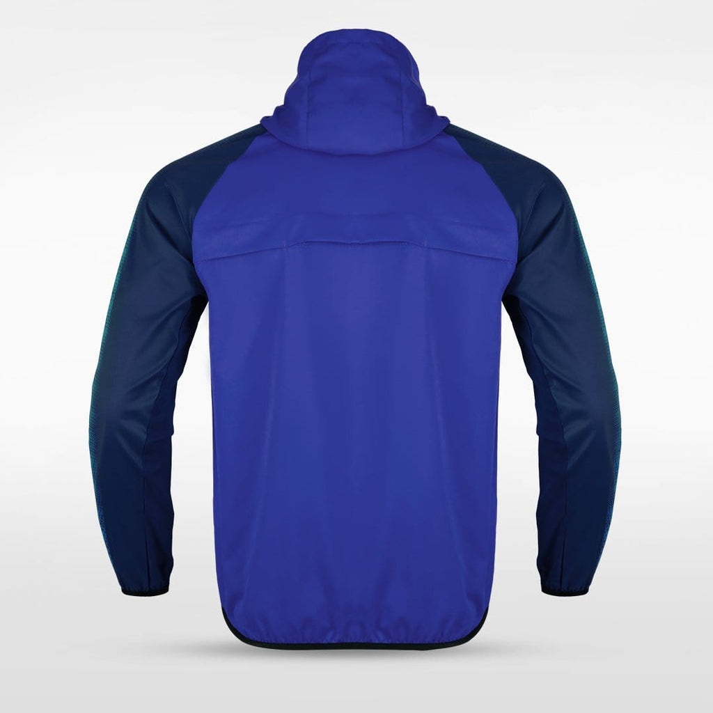 Embrace Radiance - Customized Men's Sublimated Full-Zip Waterproof
