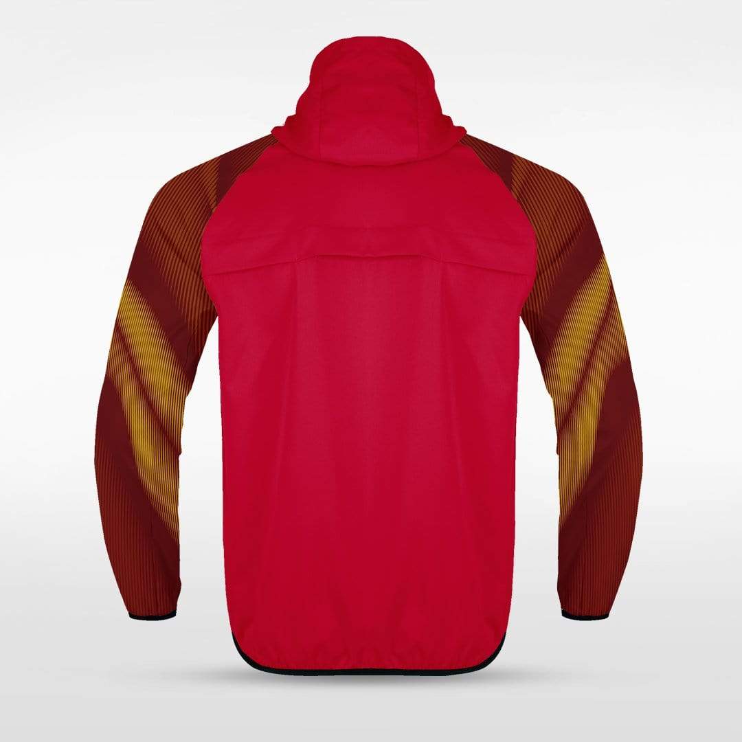 Embrace Aurora - Customized Men's Sublimated Full-Zip Waterproof