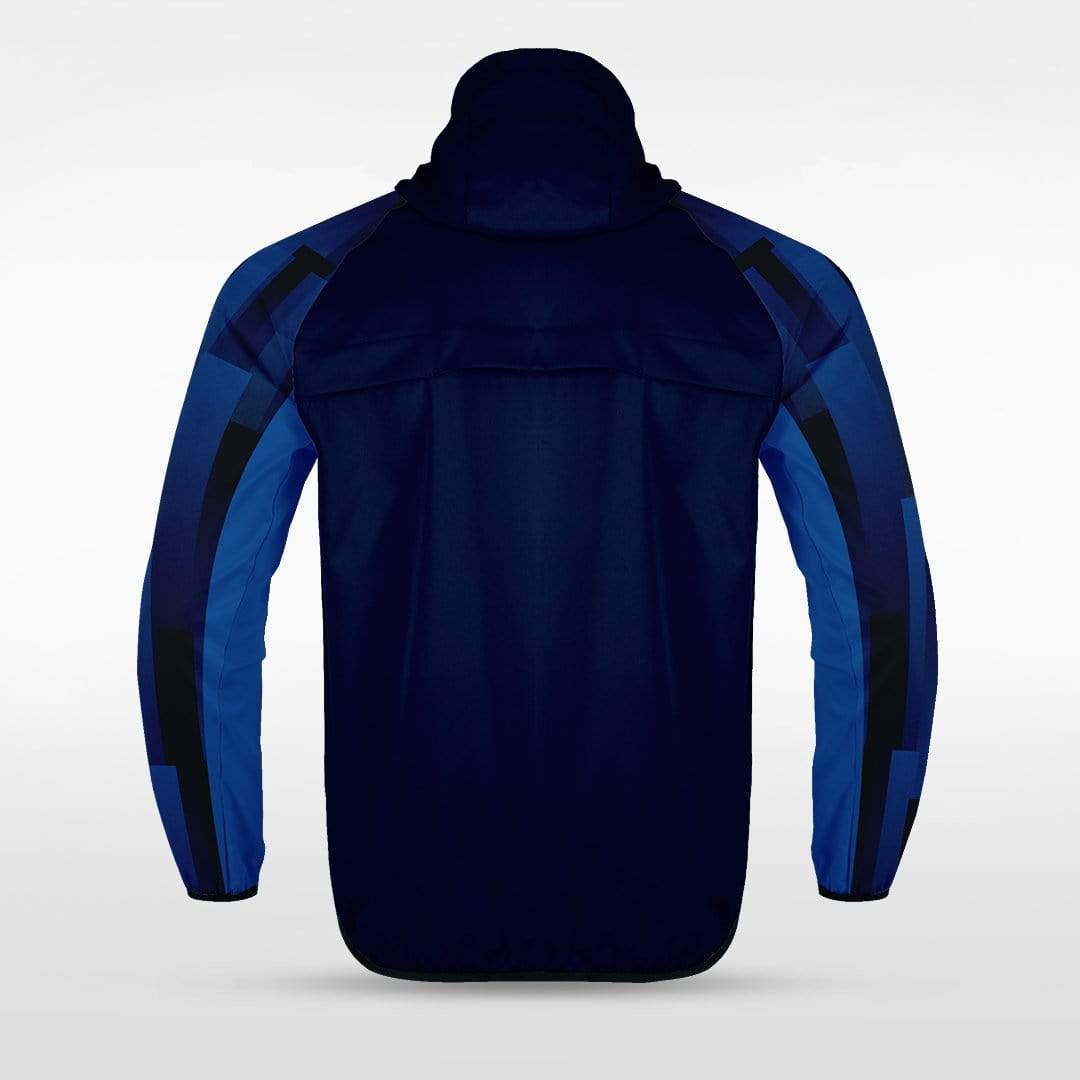 Embrace Urban Forest - Customized Men's Sublimated Full-Zip Waterproof