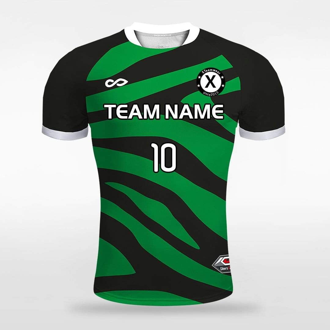 Jungle - Customized Men's Sublimated  Soccer Jersey