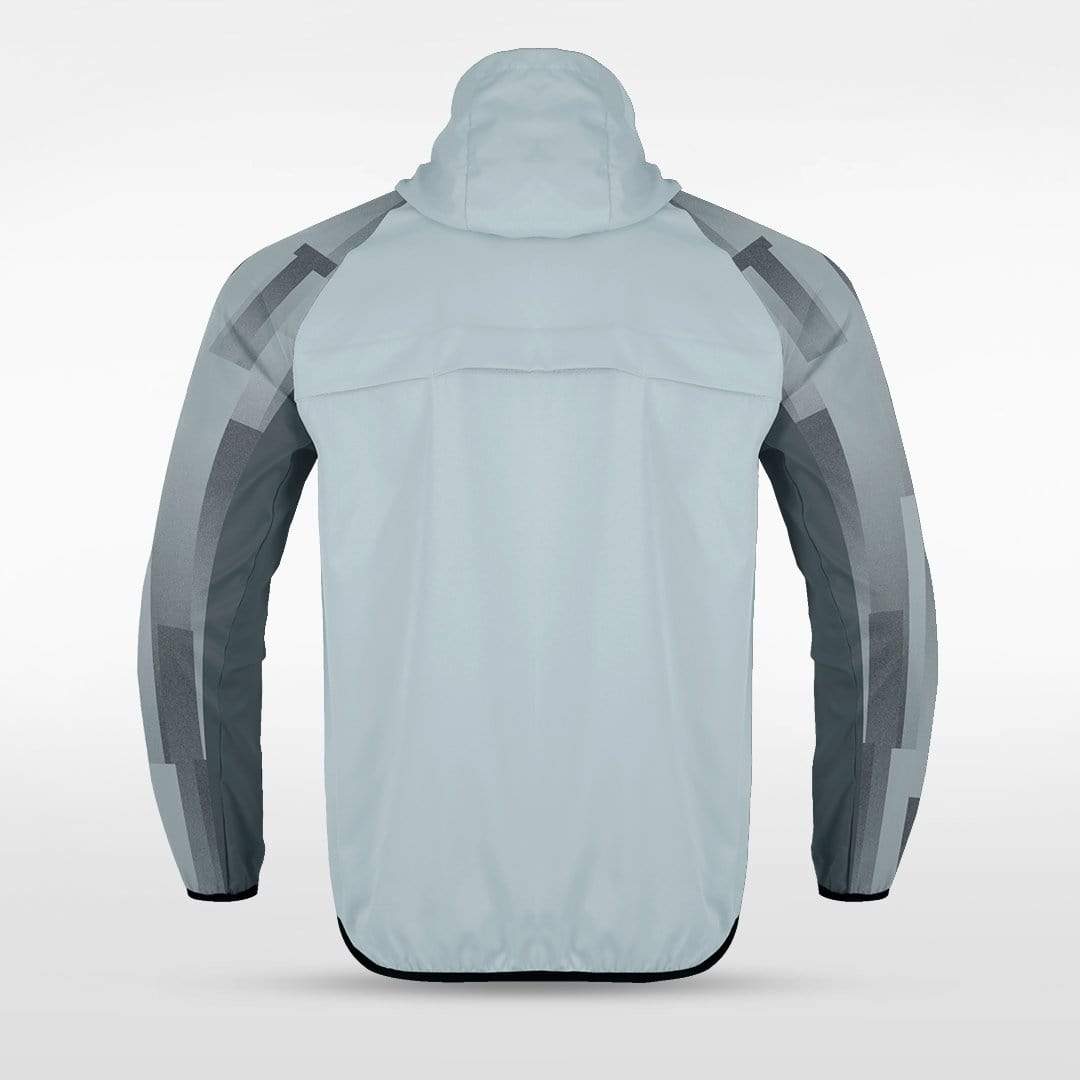 Embrace Urban Forest - Customized Men's Sublimated Full-Zip Waterproof