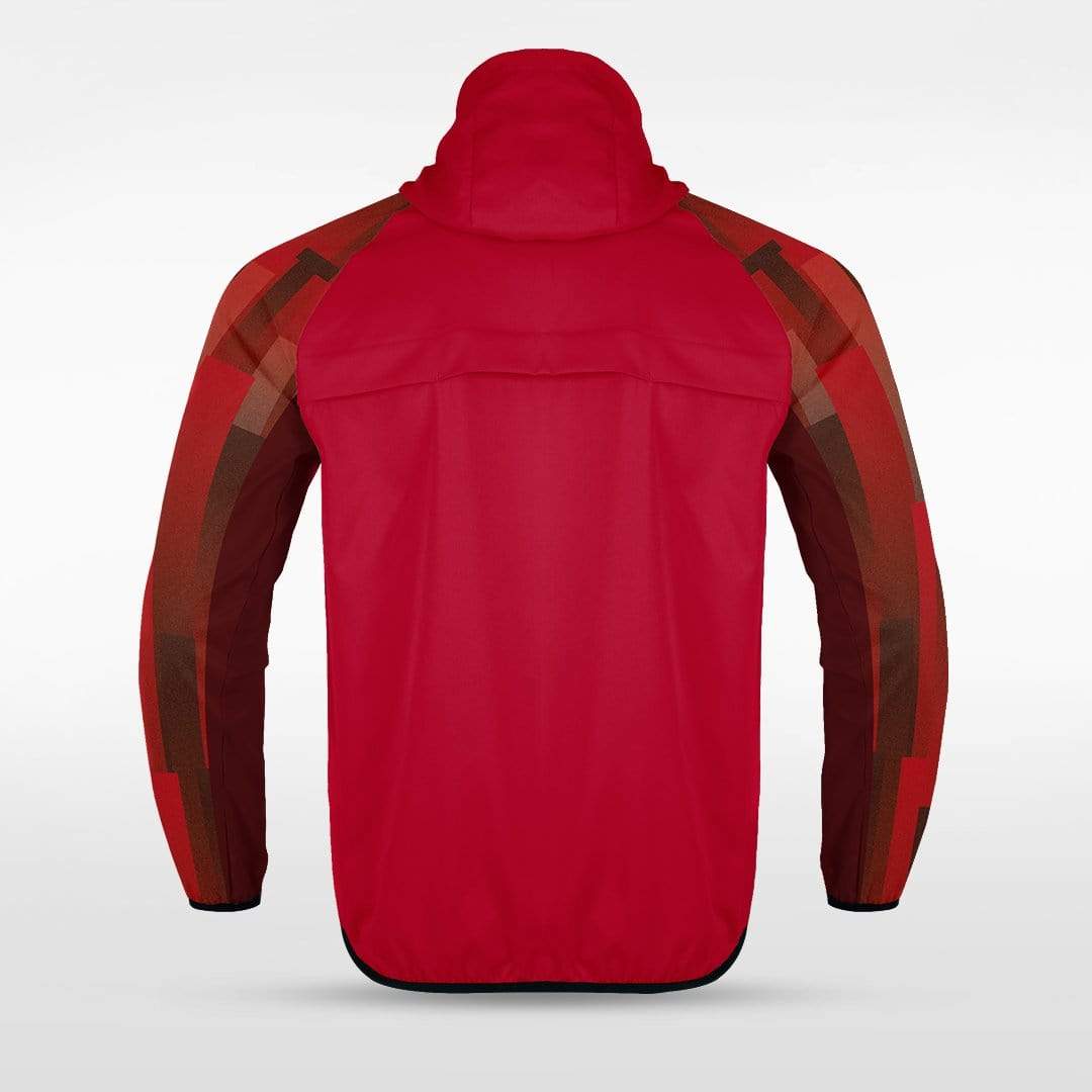 Embrace Urban Forest - Customized Men's Sublimated Full-Zip Waterproof