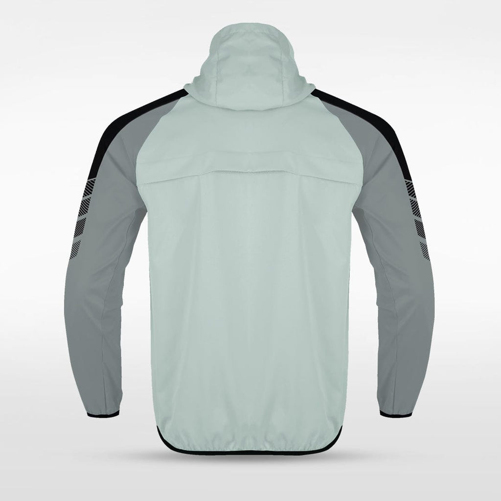 Embrace Wind Stopper - Customized Men's Sublimated Full-Zip Waterproof