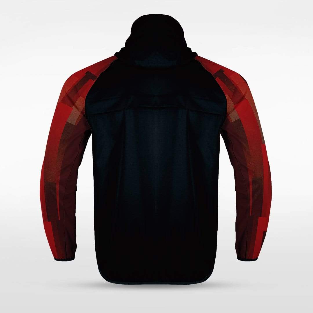 Embrace Urban Forest - Customized Men's Sublimated Full-Zip Waterproof