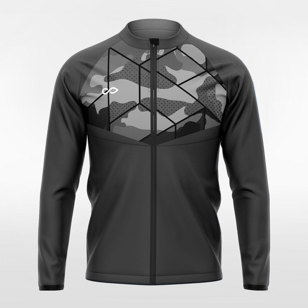 Map - Customized Men's Sublimated Full-Zip Jacket