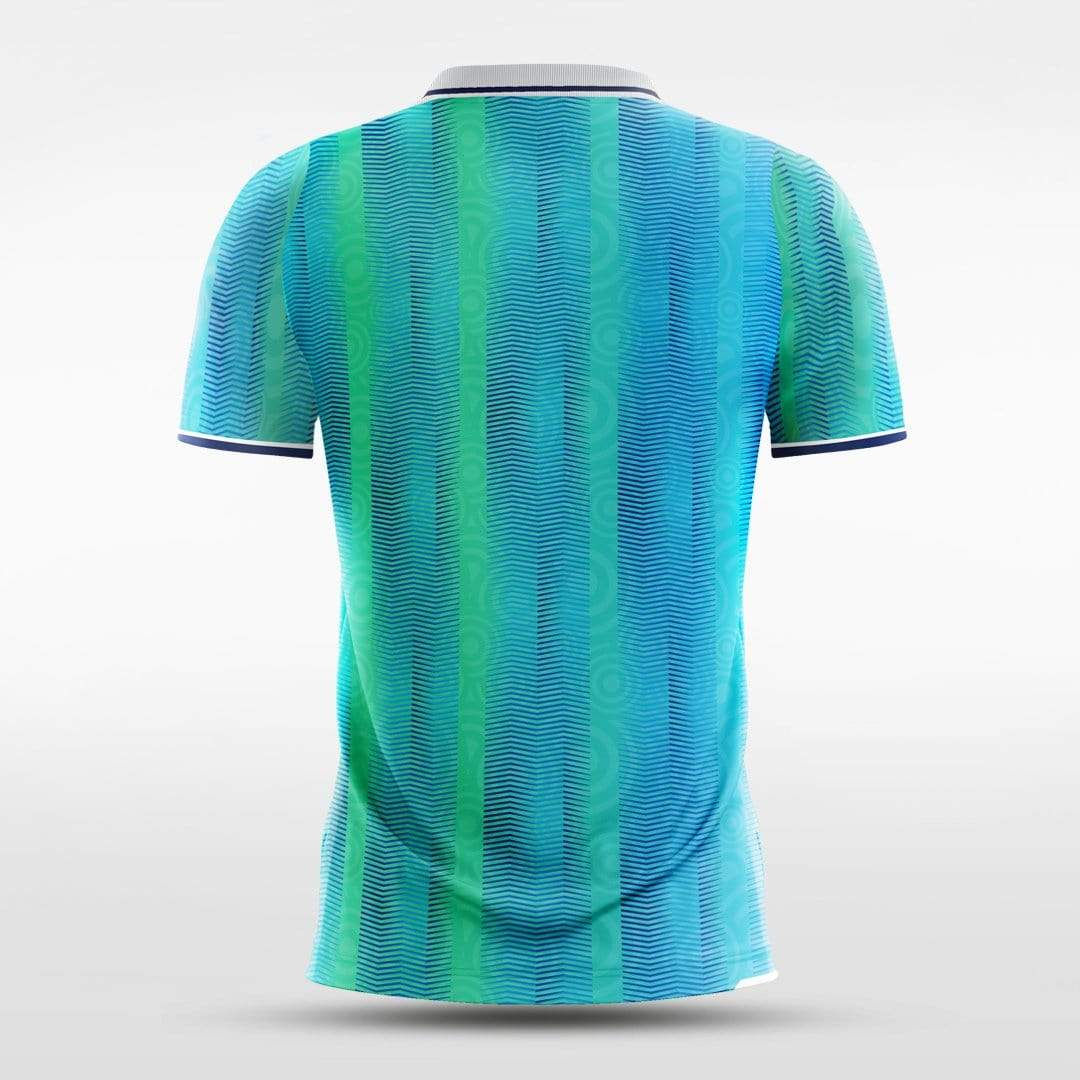 Human Moon Day - Customized Men's Sublimated Soccer Jersey