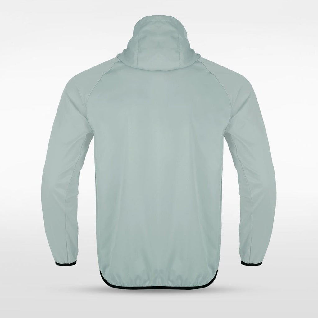 Embrace Geometry - Customized Men's Sublimated Full-Zip Waterproof
