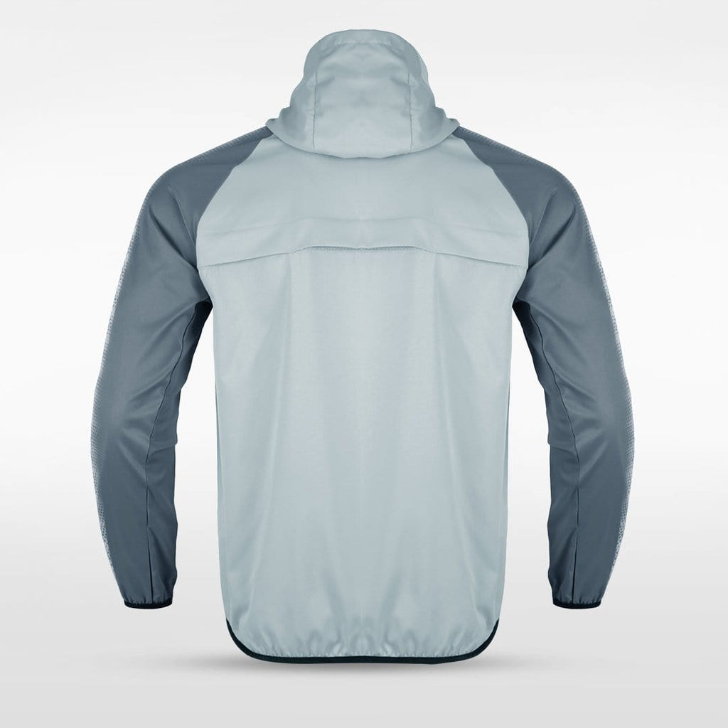 Embrace Radiance - Customized Men's Sublimated Full-Zip Waterproof