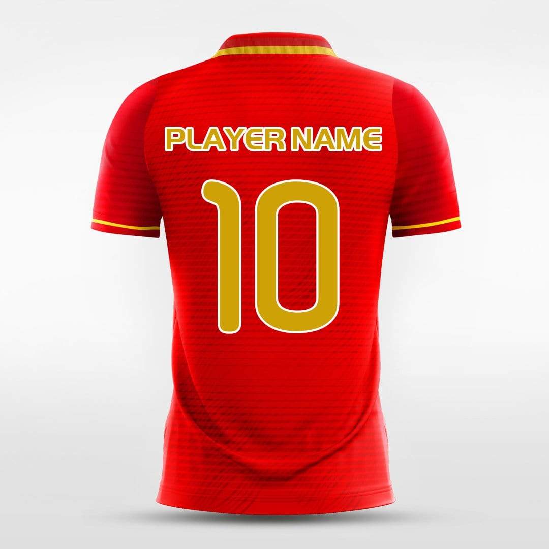 Team Spain - Customized Men's Sublimated Soccer Jersey