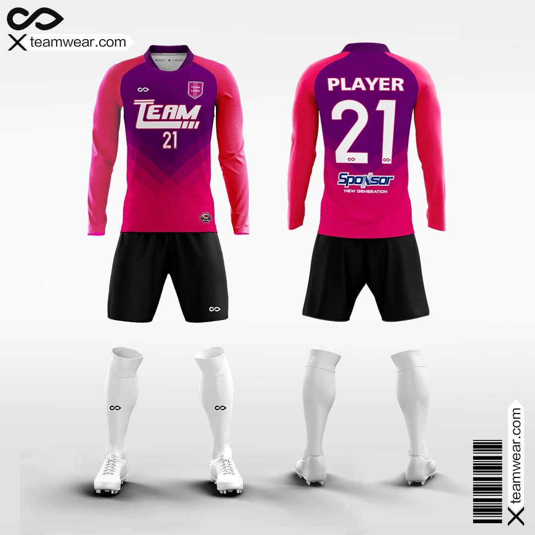 Continent - Men's Sublimated Long Sleeve Soccer Kit