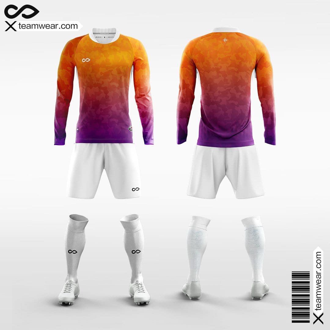 The Four Symbols - Men's Sublimated Long Sleeve Soccer Kit