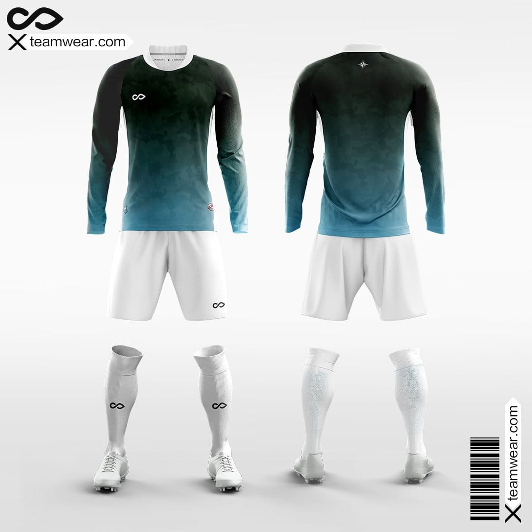 The Four Symbols - Men's Sublimated Long Sleeve Soccer Kit