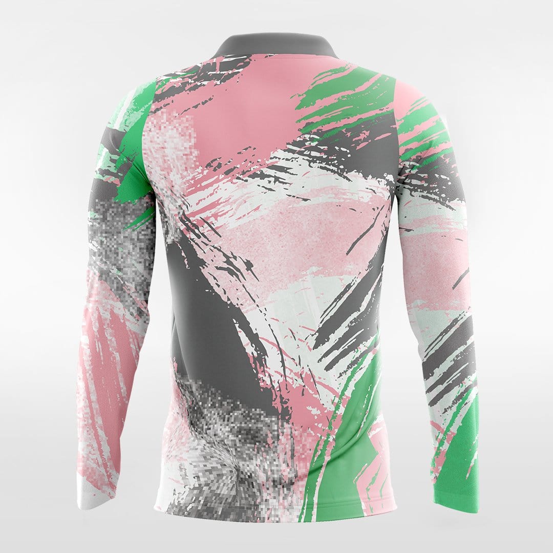 Pop Camouflage Ⅴ - Customized Men's Sublimated Long Sleeve Soccer Jersey