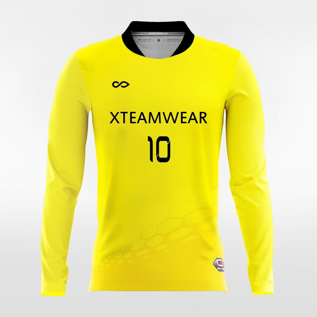 Dragon Vein - Customized Men's Long Sleeve Soccer Jersey