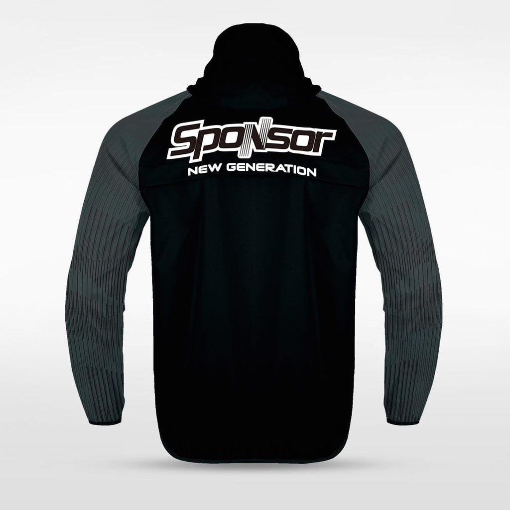 Embrace Orbit - Customized Men's Sublimated Full-Zip Waterproof