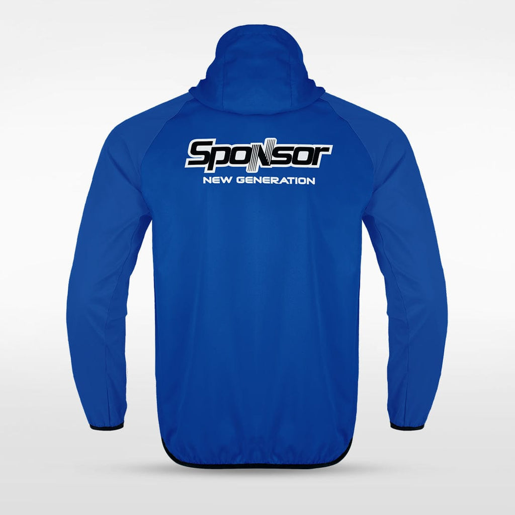 Embrace Geometry - Customized Men's Sublimated Full-Zip Waterproof