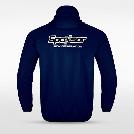 Historic India - Customized Men's Sublimated Full-Zip Waterproof