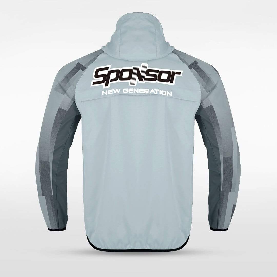 Embrace Urban Forest - Customized Men's Sublimated Full-Zip Waterproof