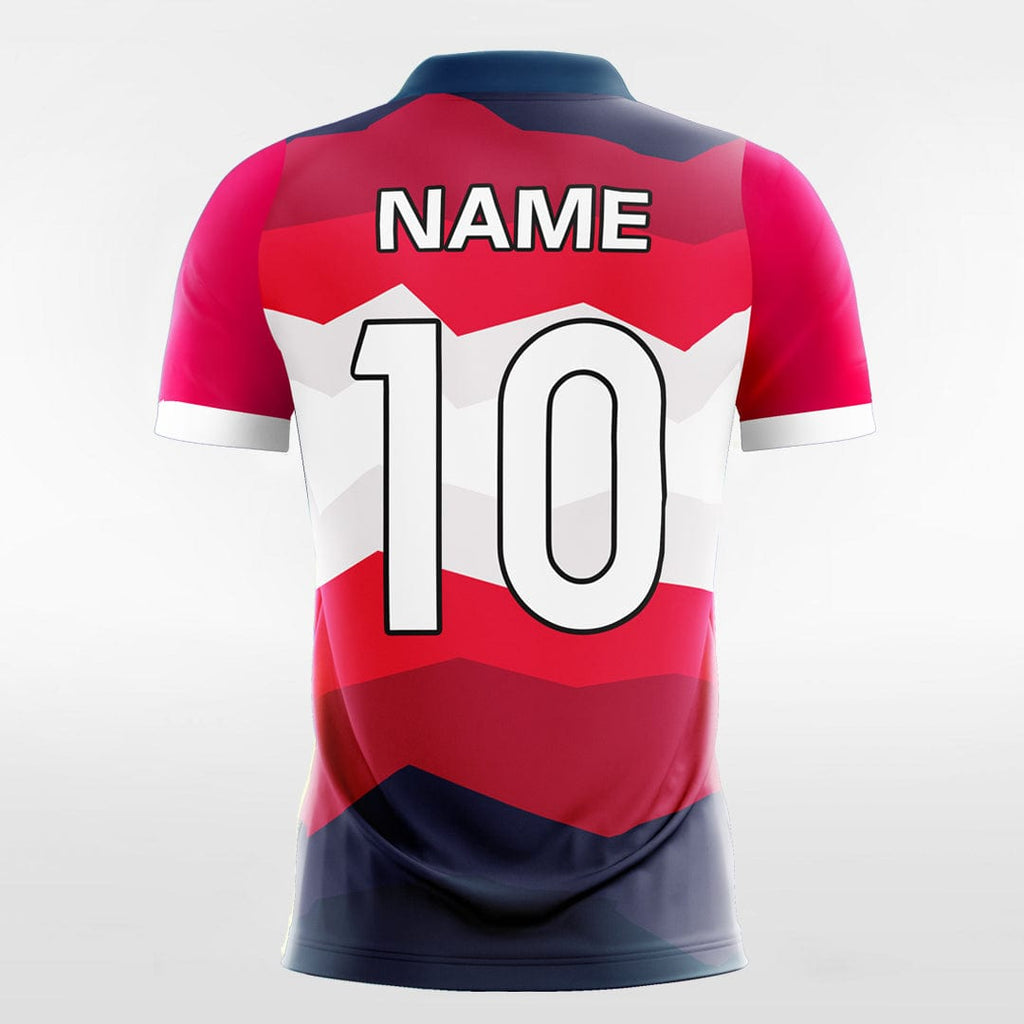 Submarine Volcano - Customized Men's Sublimated Soccer Jersey