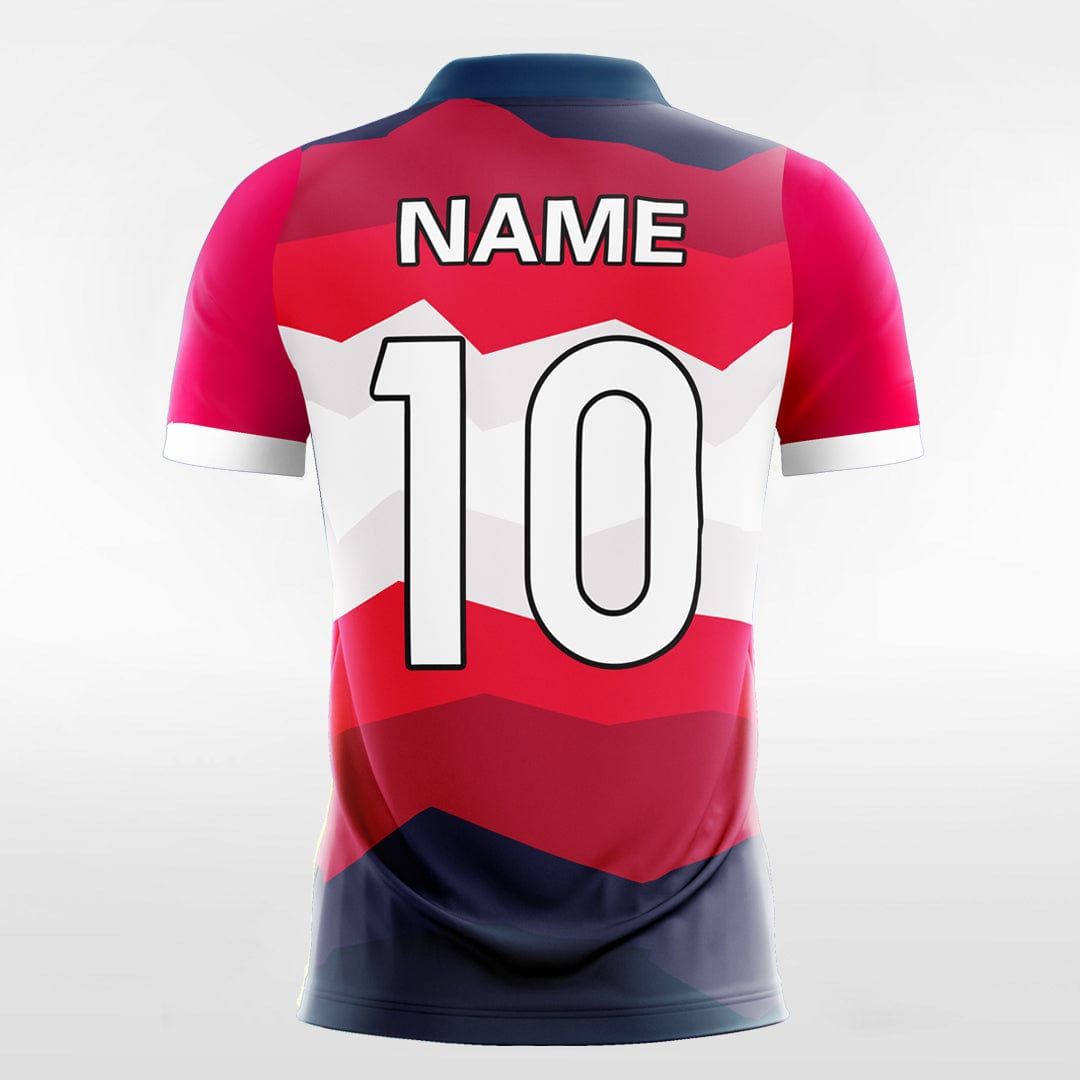 Submarine Volcano - Customized Men's Sublimated Soccer Jersey